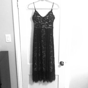 H & M Calf Length Lace Dress